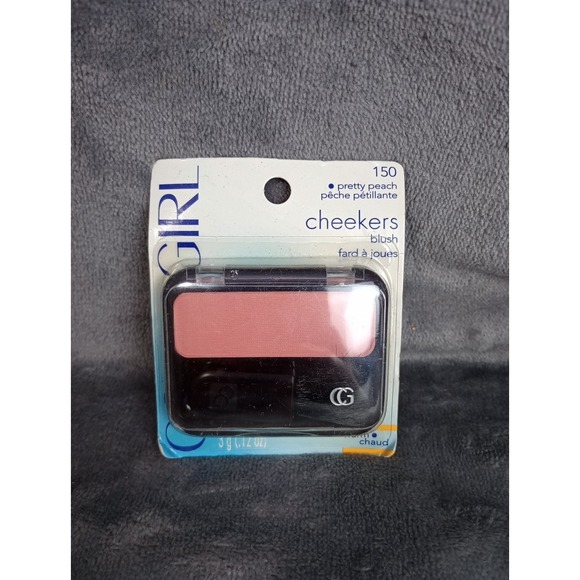 COVERGIRL Other - COVERGIRL Cheekers Blush Pretty Peach 150 Makeup Vintage NIB‎